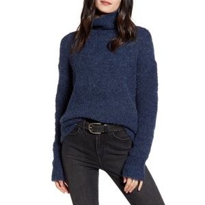 NWT Treasure & Bond Boucle Funnel Neck Sweater